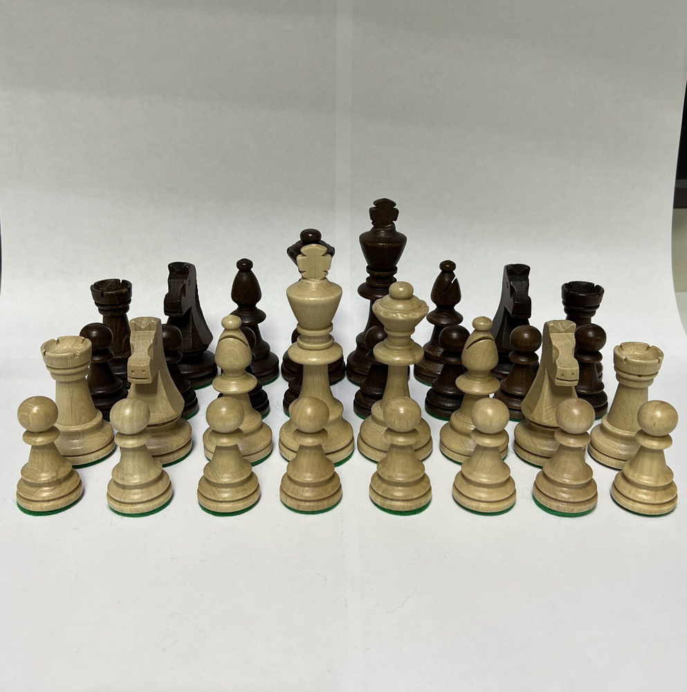 Шахматные фигуры стаунтон 6 в пакете - купить с доставкой по выгодным ...