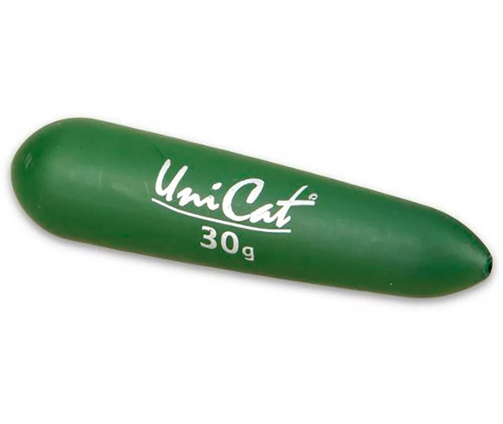 Поплавок подводный для ловли сома 30 г Тёмно-зелёный Uni Cat (Юни Кэт) - Tapered Subfloat Dark Green, #1