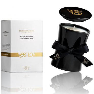 YESforLOV Massage Candle With The Titillating Scent, 120г. Массажное масло в виде свечи  #1