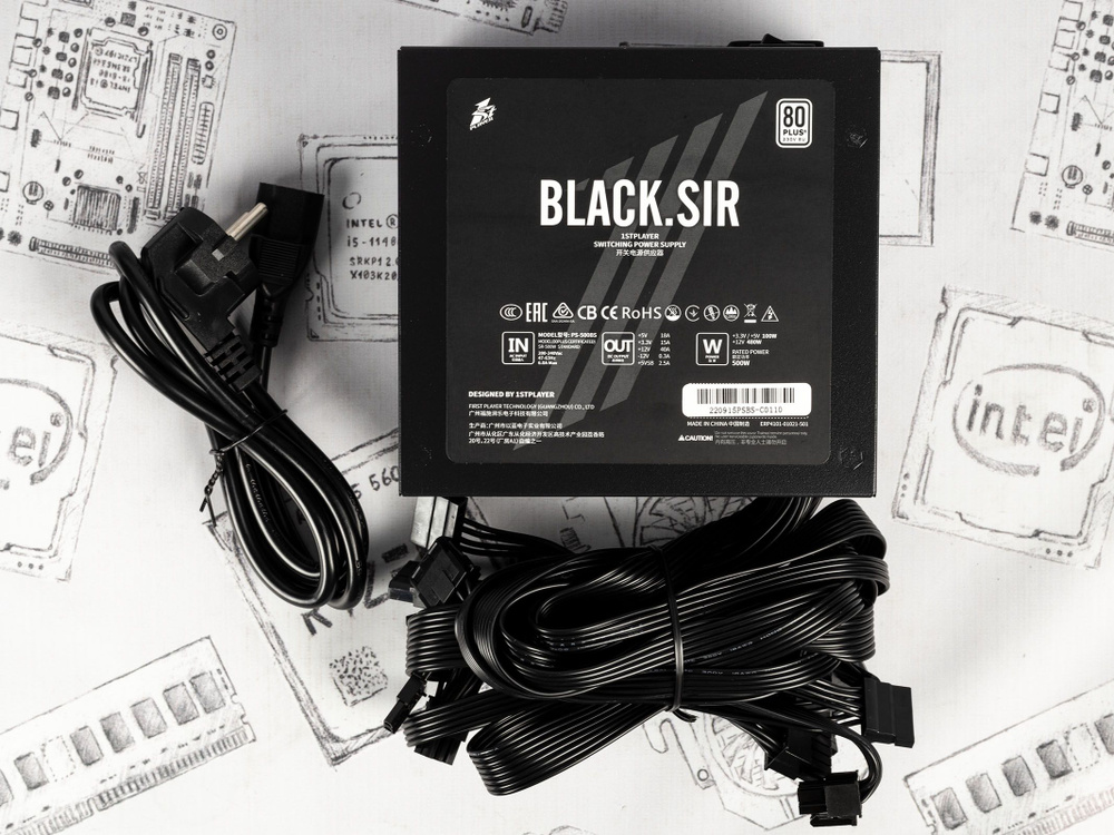 1stplayer black sir 500w