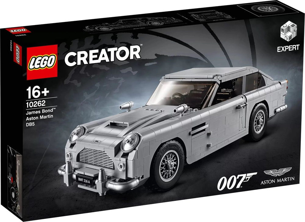 LEGO CREATOR James Bond Aston Martin DB5 1295 16 10262 OZON 726268079