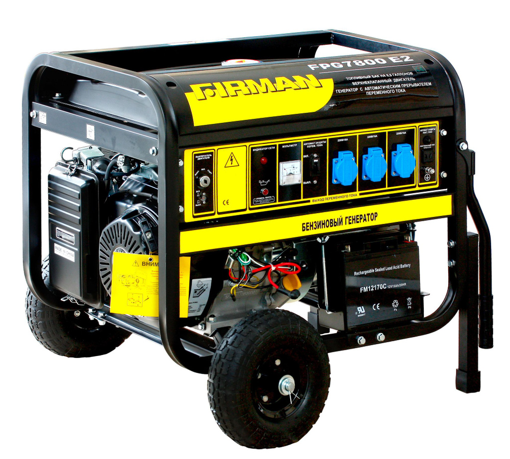 Бензиновый генератор Firman FPG7800E2 (FPG7800E2) #1