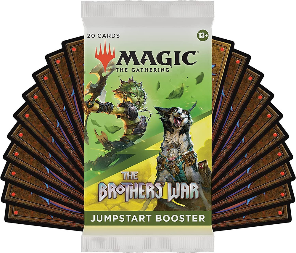 Настольная игра Magic: the Gathering - Jumpstart-бустер издания The  Brothers War на английском языке - купить с доставкой по выгодным ценам в  интернет-магазине OZON (830240797)