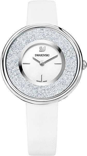 Часы женские наручные Swarovski 5275046 кварцевые на кожаном браслете ...