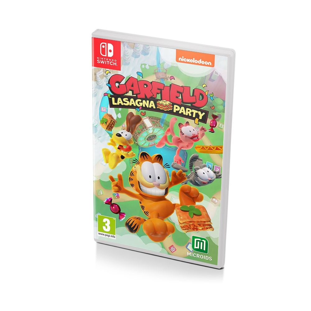 Игра Garfield Lasagna Party (Nintendo Switch, Русские субтитры) купить по  низкой цене с доставкой в интернет-магазине OZON (824123904)