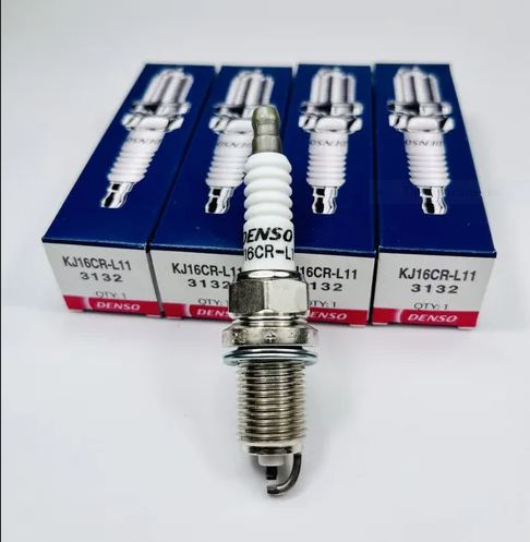 Комплект свечей зажигания DENSO KJ16CR-L11 - купить по выгодным ценам в ...
