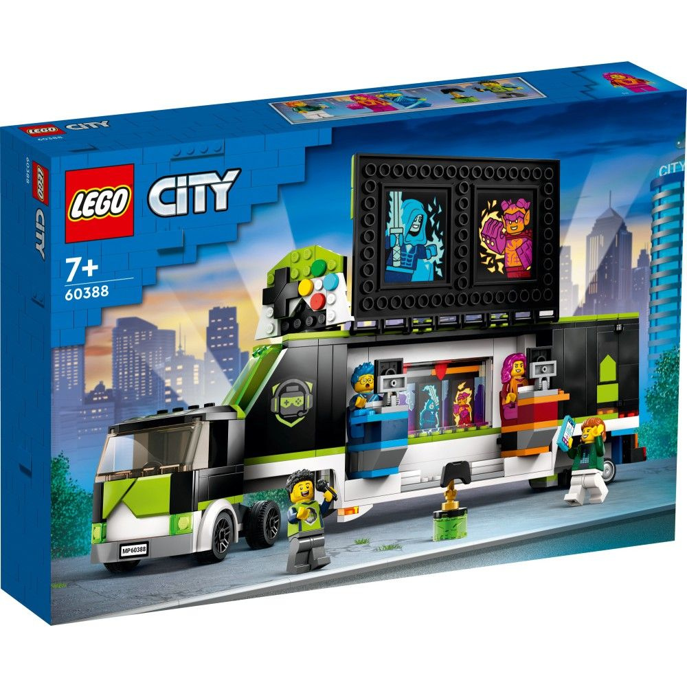 LEGO City 60388 Games Турнирный грузовик - купить с доставкой по выгодным  ценам в интернет-магазине OZON (1179313895)