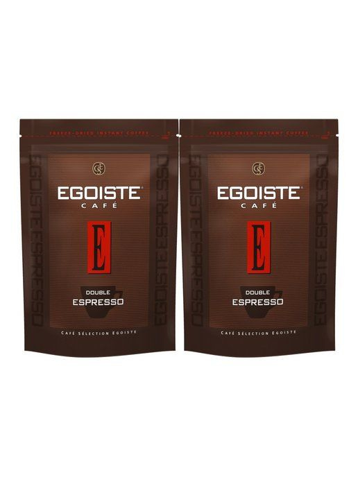 Кофе Egoiste Double Espresso растворимый, 70г х 2 шт. #1