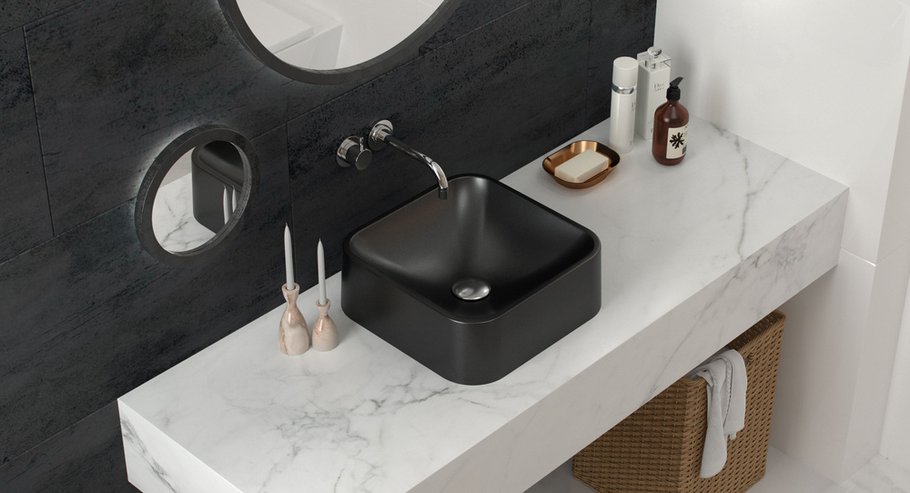 Размер раковины в туалете ресторана