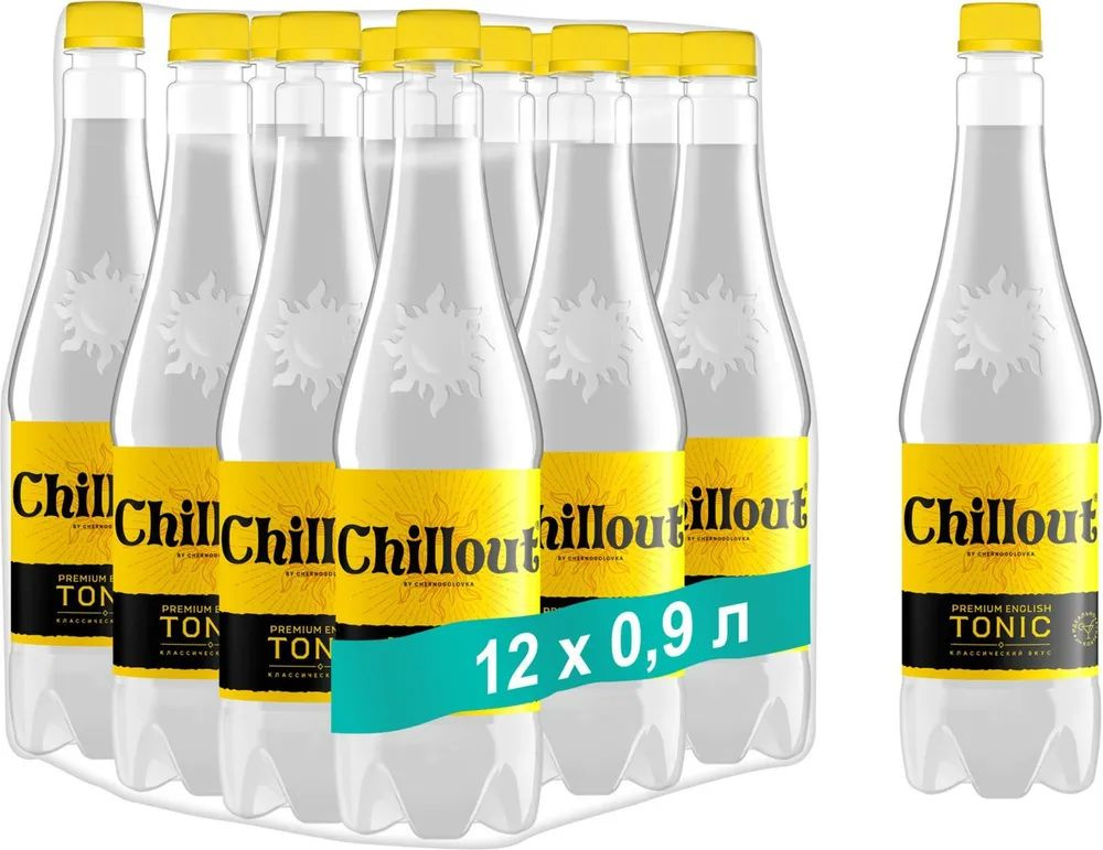 Газированный напиток Chillout Premium English Tonic (Английский тоник ...