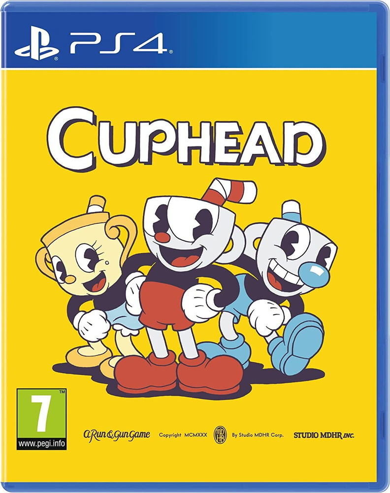 Игра на диске  Cuphead (PlayStation 4, Русские субтитры) #1