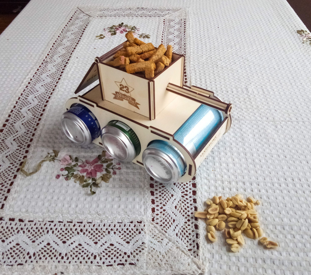 Подставка под пиво "Танк" купить по выгодной цене в интернет-магазине ...