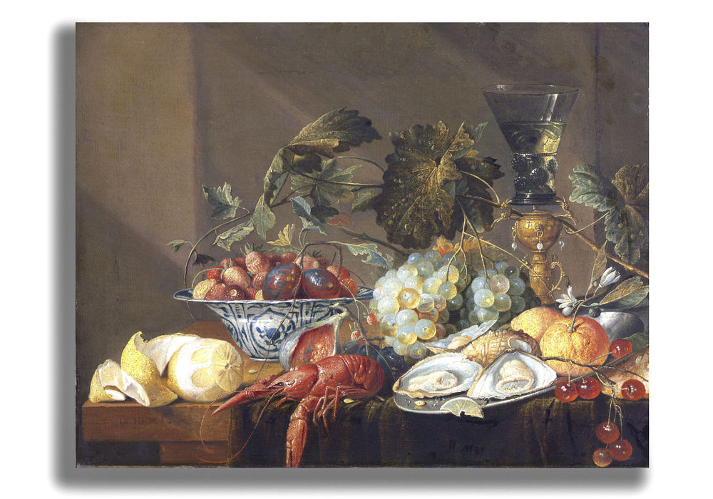 Корнелис де Хем, Натюрморт с раками, устрицами и фруктами. - купить по  низкой цене в интернет-магазине OZON (861353173)