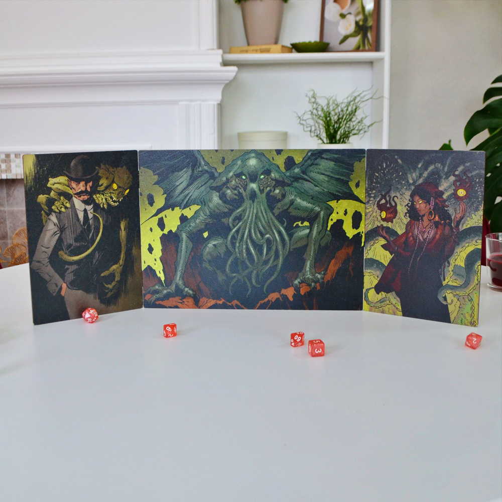 Ширма мастера днд А5 "Древний" / GM Screen Call of Cthulhu - купить с ...