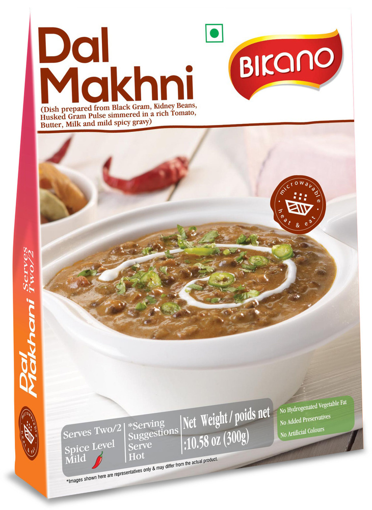 Индийское готовое блюдо из гороха и фасоли DAL MAKHNI (Дал Махни) 300г  #1