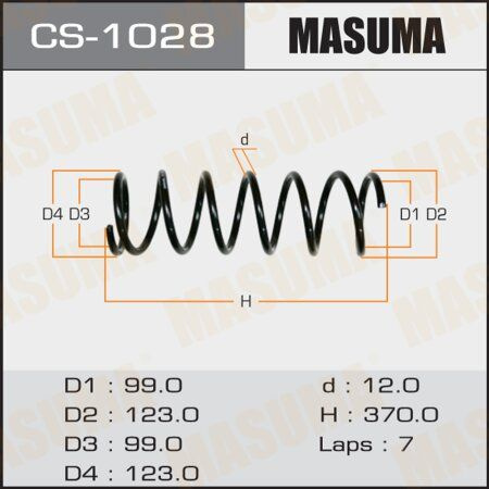 CS-1028 Пружина подвески TOYOTA задн. #1