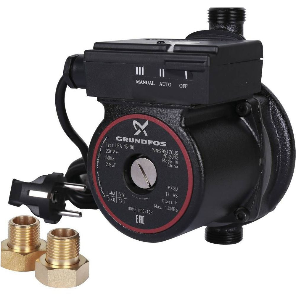 Насос повысительный UPA 15-90 PN10 1Х230В/50 ГЦ GRUNDFOS 160мм #1