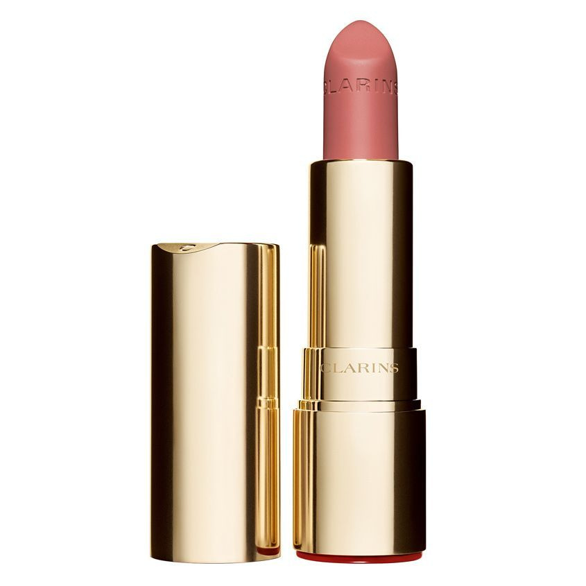 CLARINS Матовая губная помада Joli Rouge Velvet № 751V tea rose #1