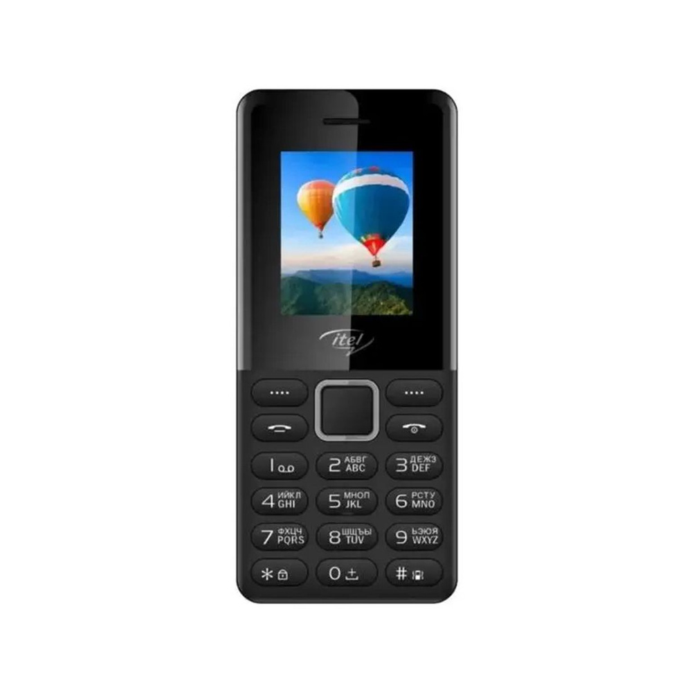 Мобильный телефон ITEL ITEL it2163N Black, - купить по выгодной цене в  интернет-магазине OZON (1129285273)