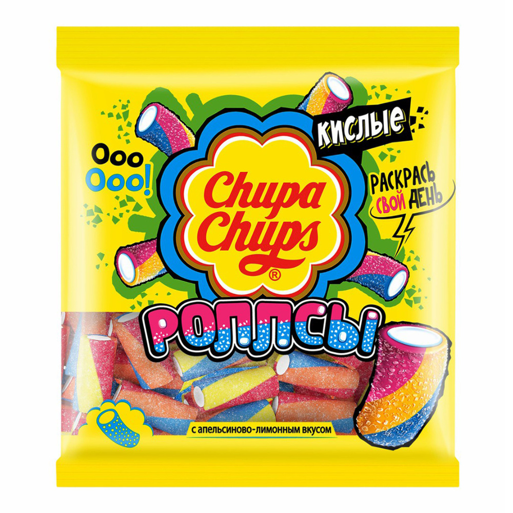 Мармелад Chupa Chups Роллсы жевательный 150 г #1