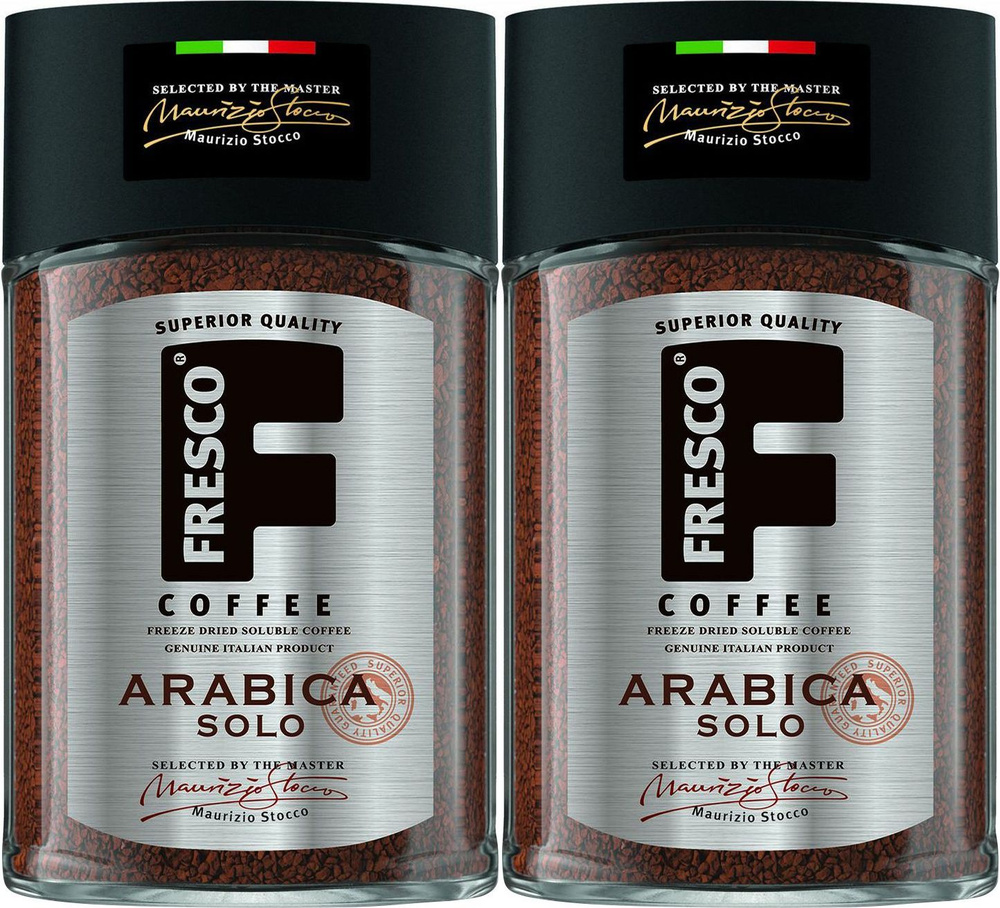 Кофе Fresco Arabica Solo растворимый, комплект: 2 упаковки по 100 г  #1