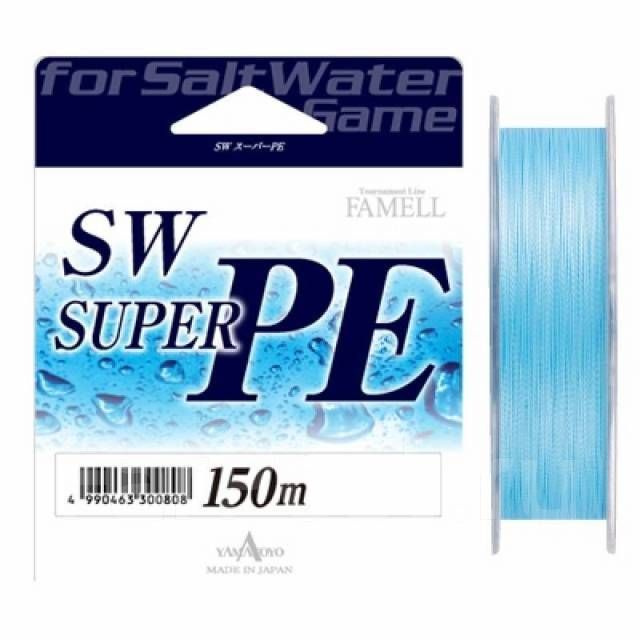 Шнур YAMATOYO SW SUPER PE Х4 150m Blue #1.2/16Lb #1