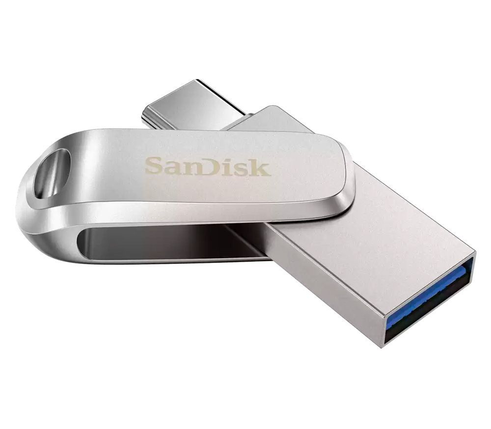 USB-флеш-накопитель SanDisk Ultra Dual Drive Luxe 256 ГБ - купить по  выгодной цене в интернет-магазине OZON (912797222)