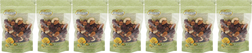 Орехово-ягодная смесь Семушка, комплект: 7 упаковок по 120 г  #1