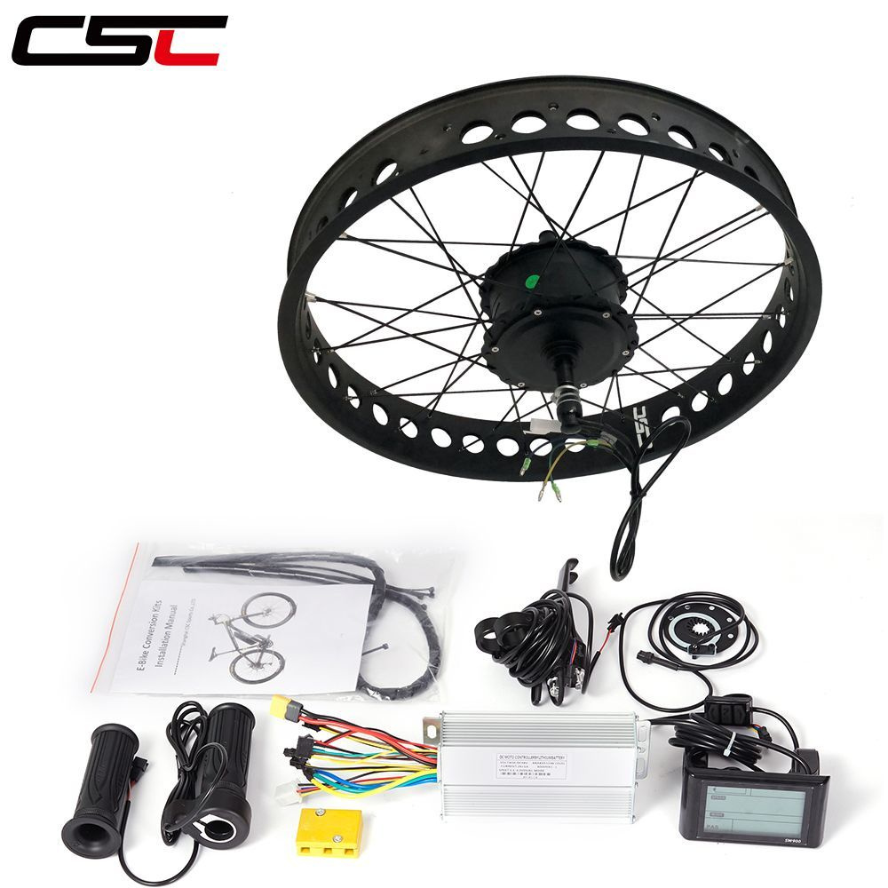 Мотор-колесо для фэтбайка Передн колес, 36В, 250Вт, ось 135мм,26" с ...