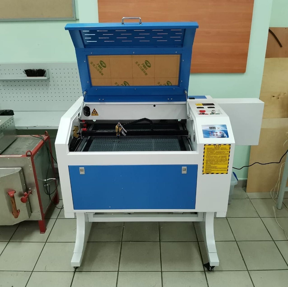 Лазерный станок c ЧПУ 400х600мм 80Вт/Ruida 900 - купить по низкой цене ...