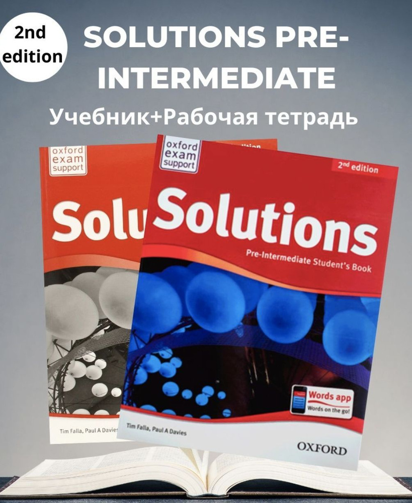 Solitions Pre Intermediate Student's book+ workbook 2nd edition ...