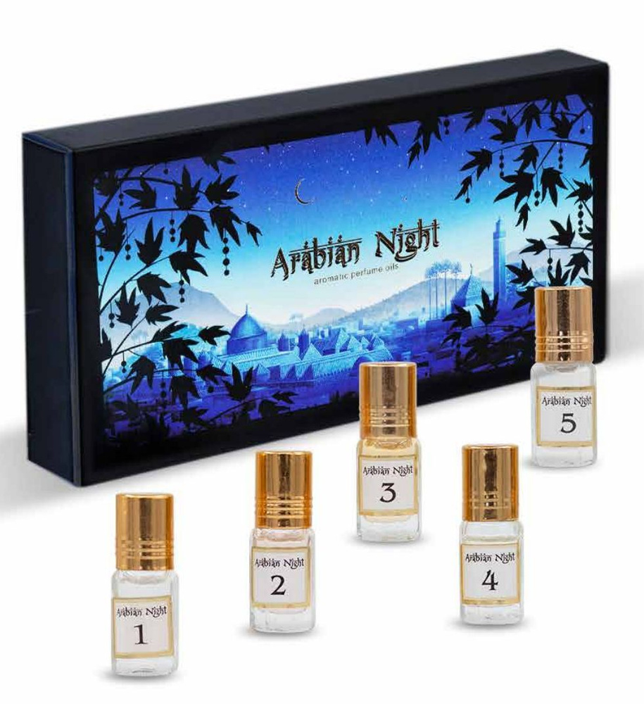 Набор Arabian Night (духи масляные женские. 5 ароматов) купить на