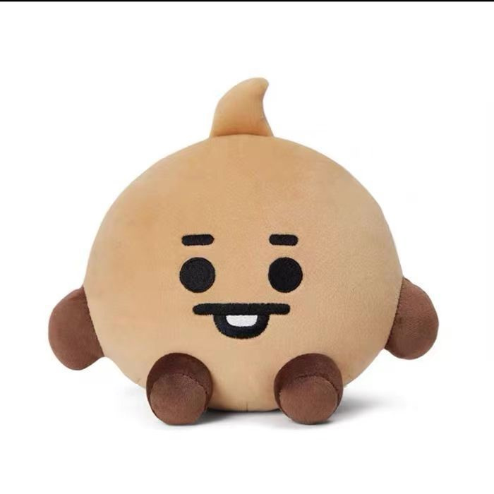 20cm Тата БТ21 БТС мягкая игрушка SHOOKY BT21 BTS - купить с доставкой ...