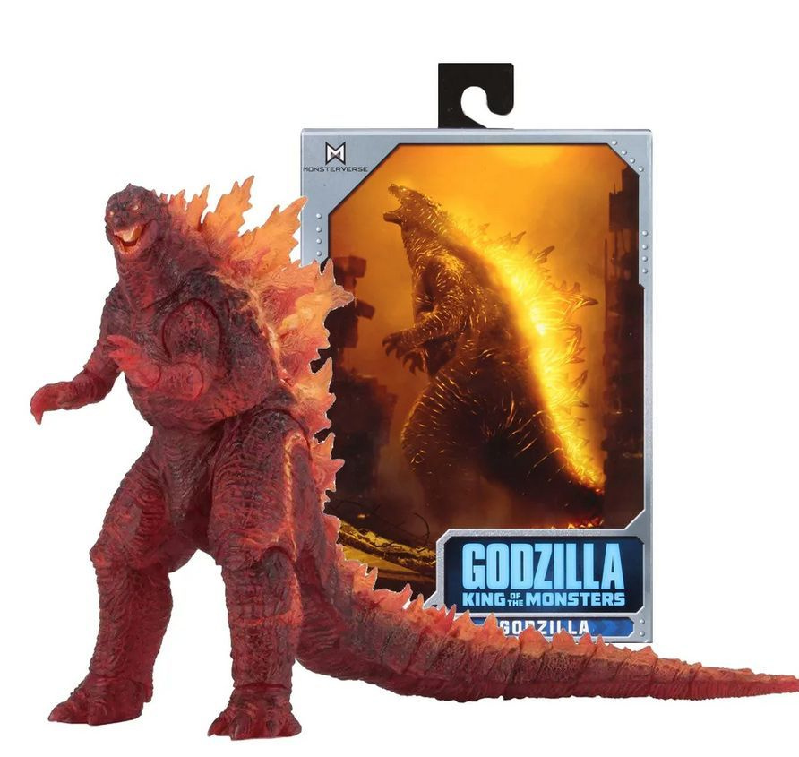 Фигурка Годзилла Король монстров, огненный / Godzilla Red lotus (17см),коллекционная модель, детская #1