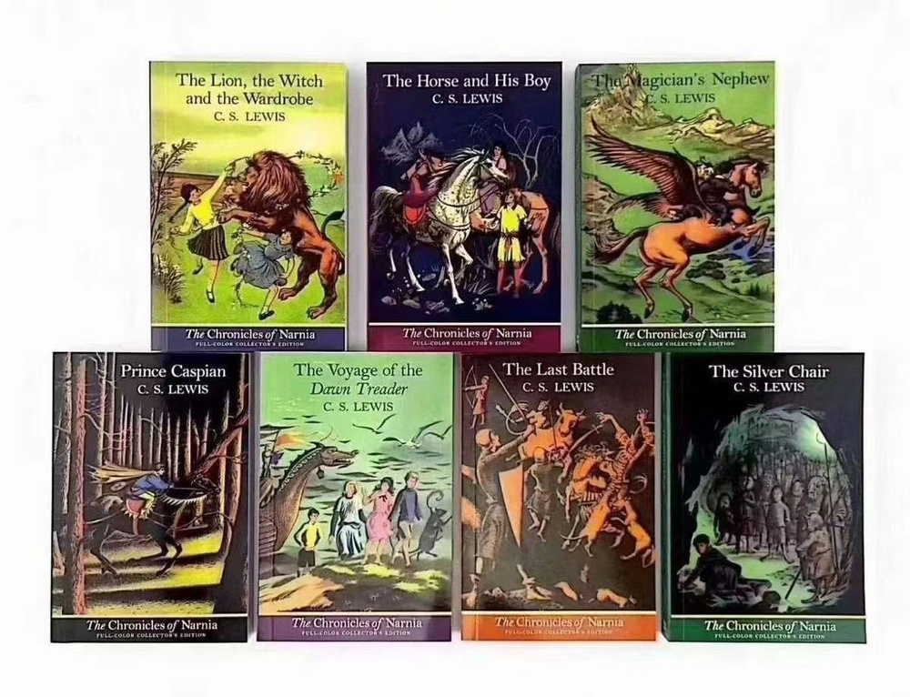 the chronicles of narnia/box set/Хроники Нарнии, полноцветная ...