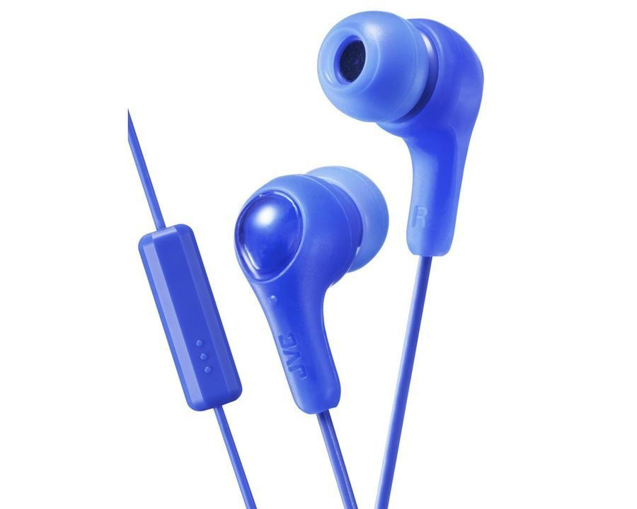 Наушники внутриканальные JVC Gumy Plus Blue синие (HA-FX7M-AN-U) #1