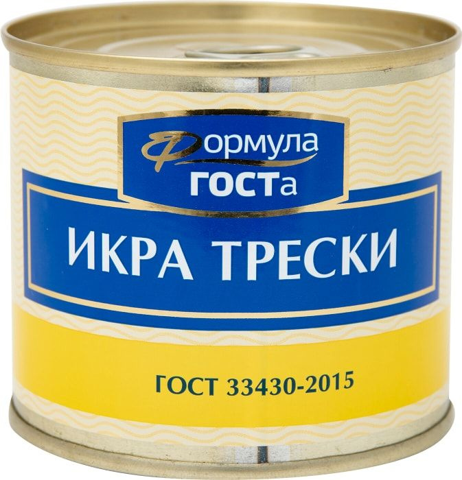 Икра трески Формула Госта 220г - купить с доставкой по выгодным ценам в ...