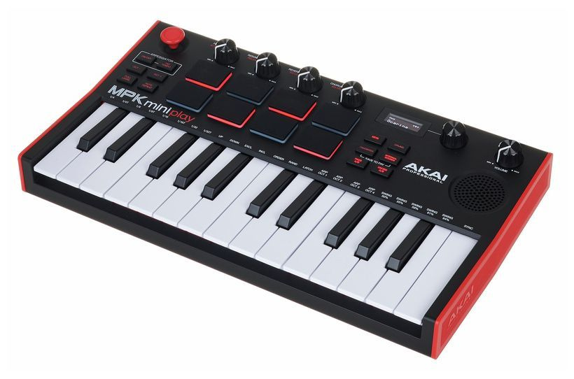 Цифровой синтезатор AKAI MPK mini Play MK3 - купить с доставкой по ...