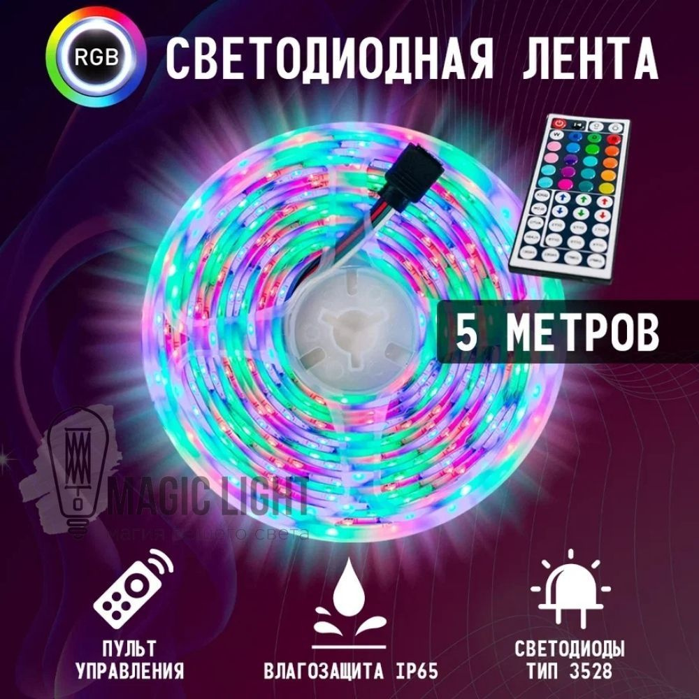 Цветомузыка для RGB лент