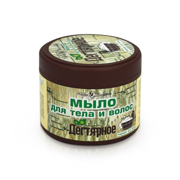 Невская Косметика Мыло жидкое для тела и волос, Дегтярное 300мл ...