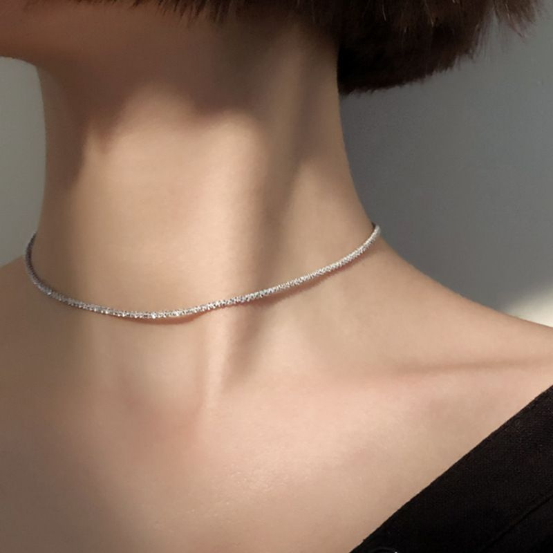 Мерцающая цепочка, элегантная женская бижутерия на шею - купить с доставкойпо выгодным ценам в интернет-магазине OZON (1004144390)