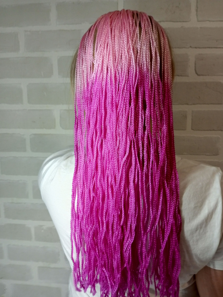 Афрокосы, зизи, сенегалисьские косы, канекалон для плетения волос ...