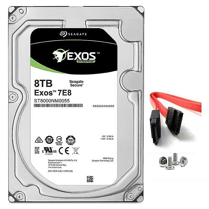 8 ТБ Внутренний жесткий диск Seagate EXOS+ (ST8000NM0055) - купить по ...