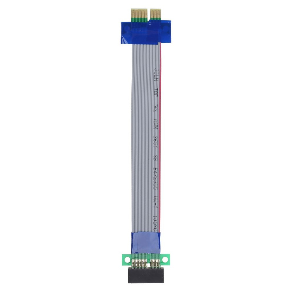 Адаптер ленточного кабеля PCI-E 1X к Riser Card PCI-Express PCI для графики Express Extension Line  #1