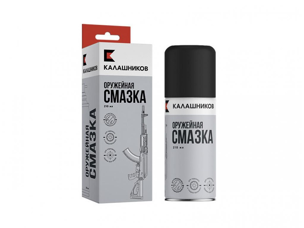 Оружейная смазка Калашников (210 мл, аэрозольный баллон) KSM0503 ...