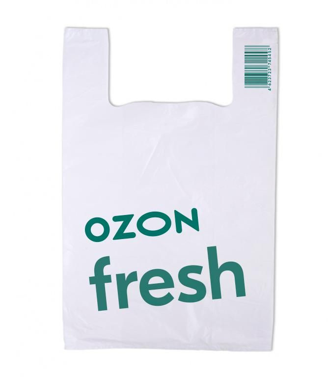 Пакет-майка OZON fresh - купить с доставкой по выгодным ценам в ...