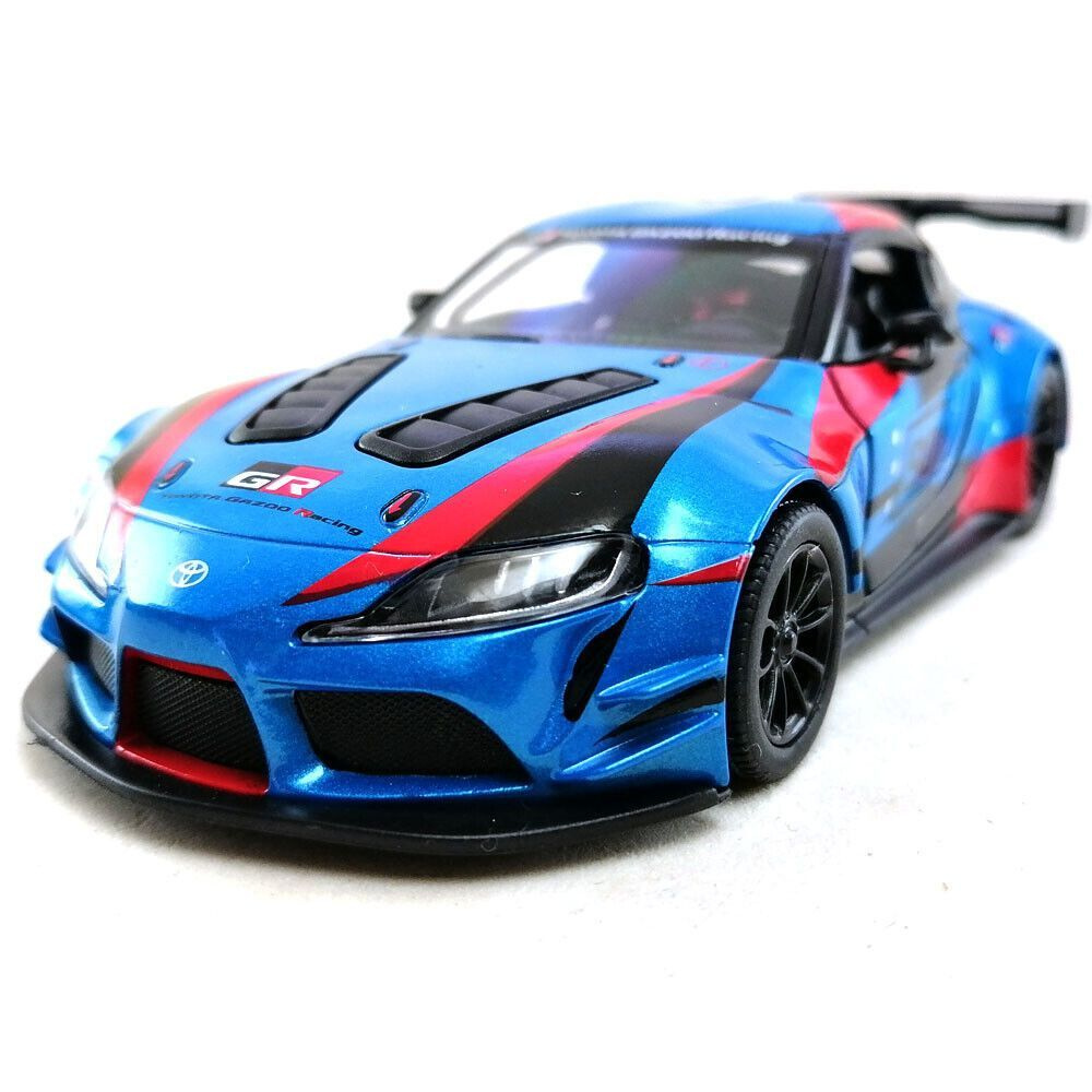 Металлическая машинка Тойота Супра Toyota GR Supra Racing Livery Edition  Kinsmart 1:36 5421DFKT инерционная, цвет Синий с принтом - купить с  доставкой по выгодным ценам в интернет-магазине OZON (539319813)