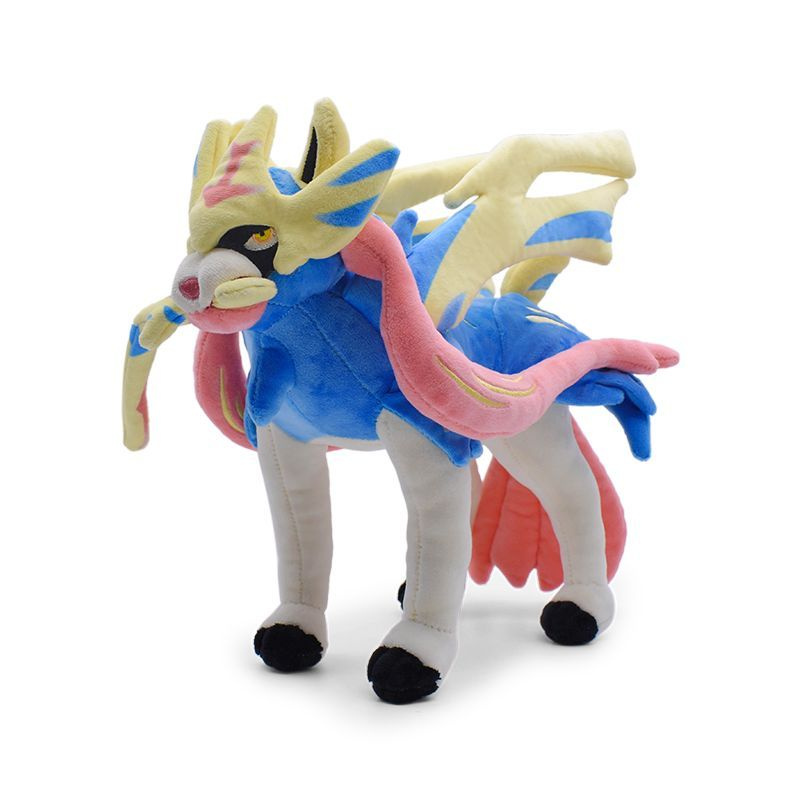 Мягкая игрушка покемон Закиан 29 см / Pokemon plush toy Zacian - купить ...