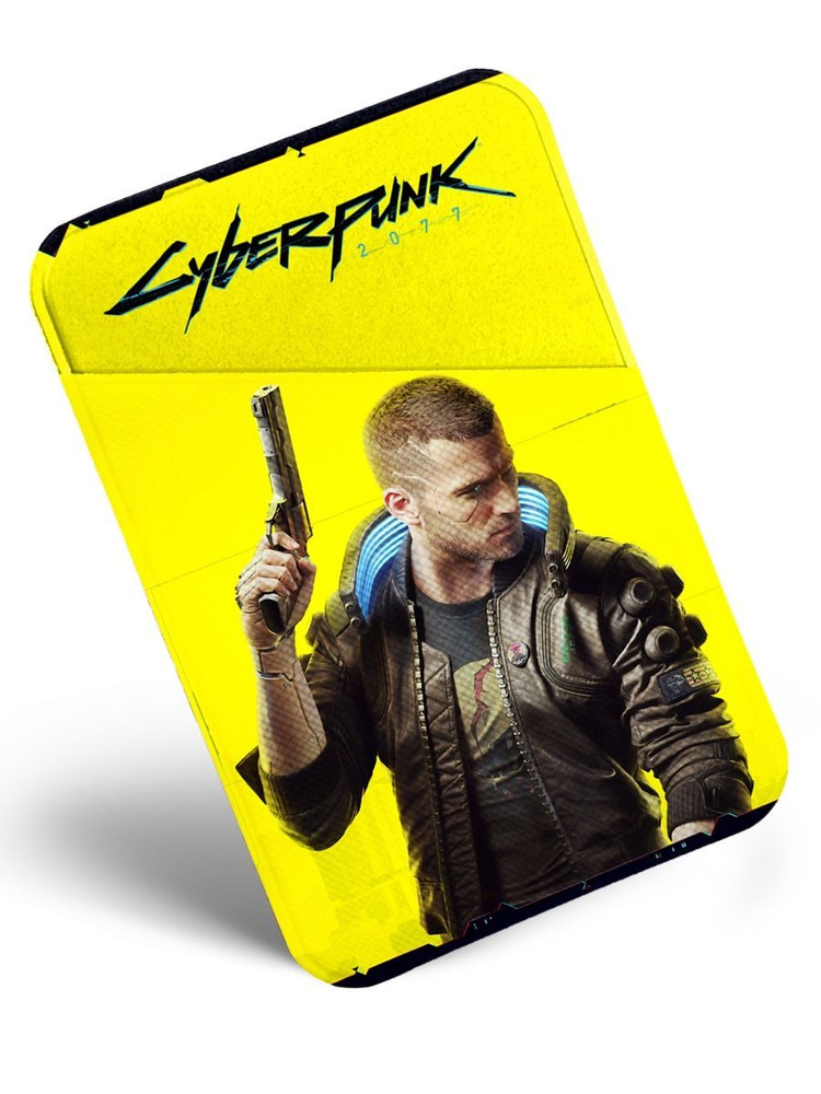 Картхолдер на телефон для банковских карт с принтом Киберпанк ...