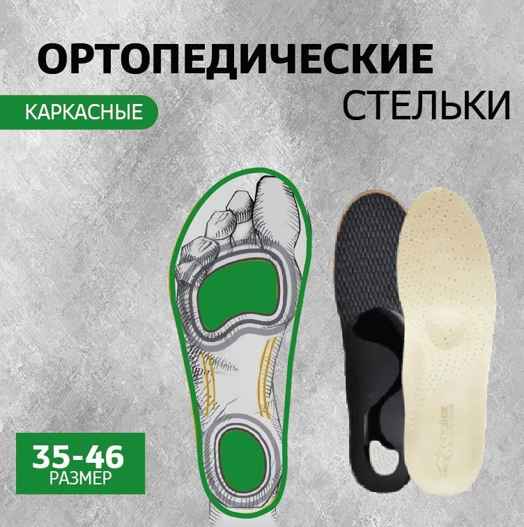 Стельки ортопедические каркасные - купить с доставкой по выгодным ценам ...